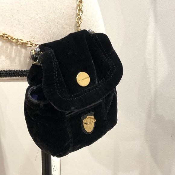 Juicy Couture Velvet crossbody bag Rare - Picture 9 of 9